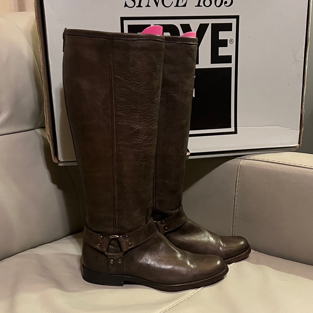 Frye Phillip Harness Tall Boot